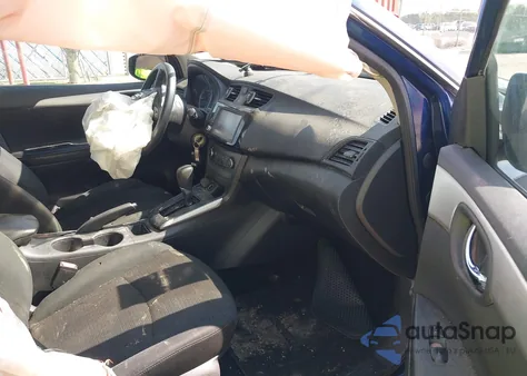 2019 Nissan Sentra S из США, поврежденный, VIN 3N1AB7AP6KY304237